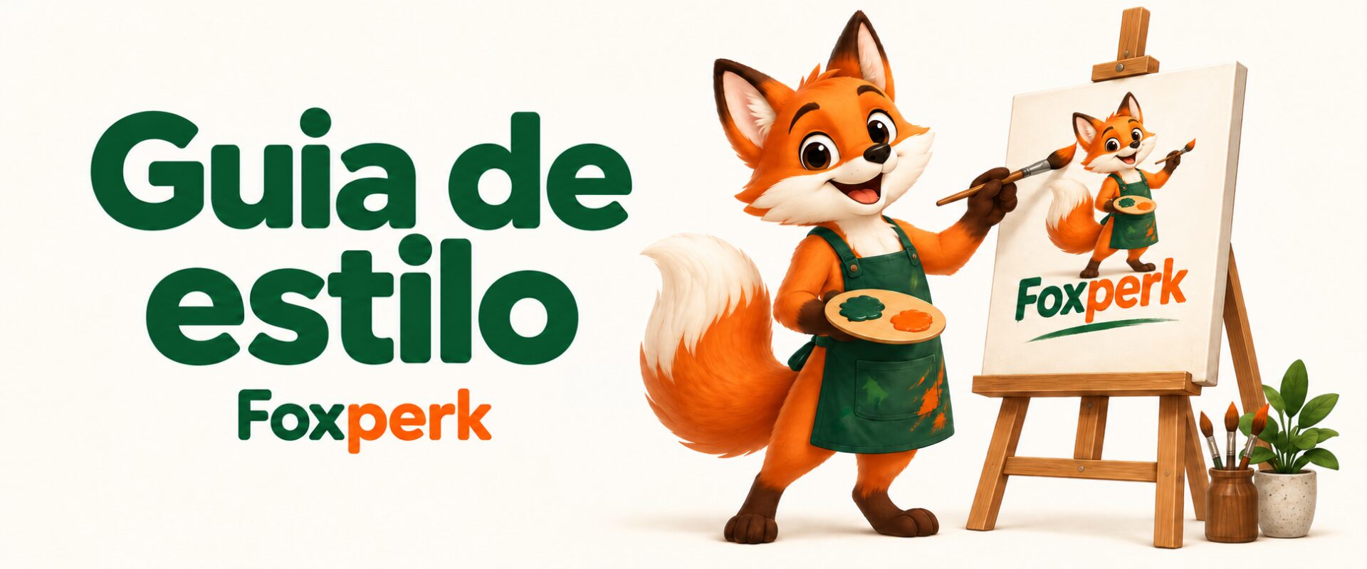 Foxperk - Banner Guia de Estilo